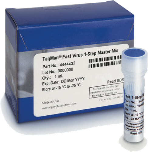 TaqMan Fast Virus Master Mix product packaging